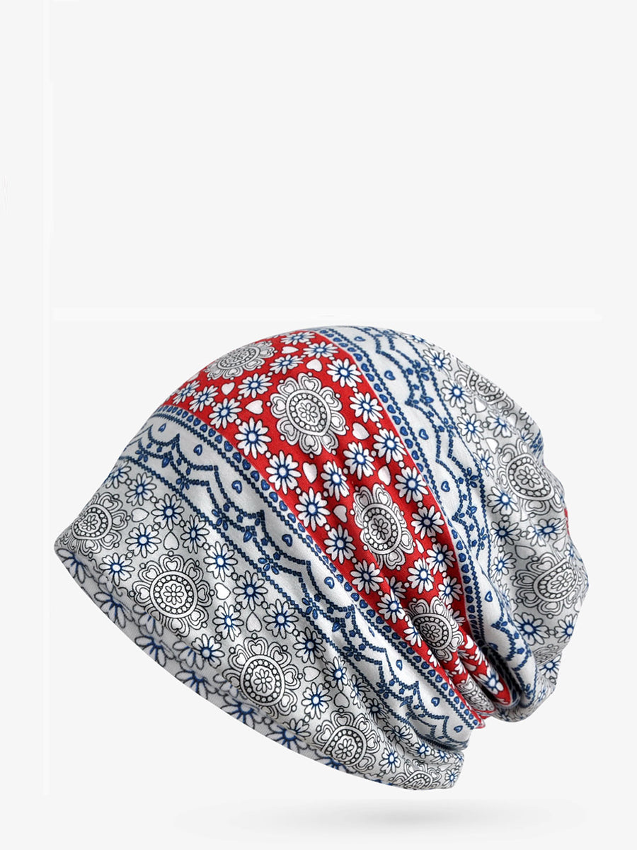 Cappello morbido floreale primaverile da donna