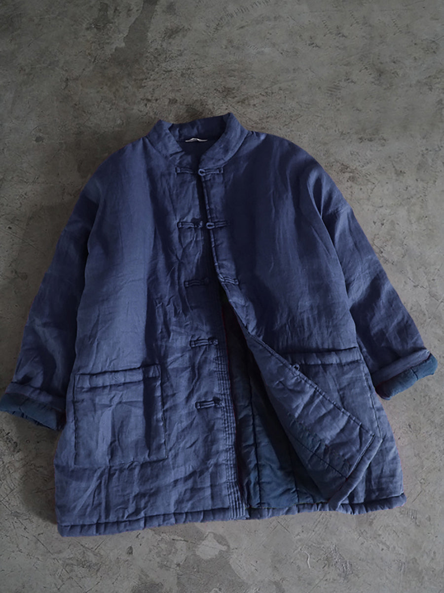 Cappotto invernale imbottito vintage da donna
