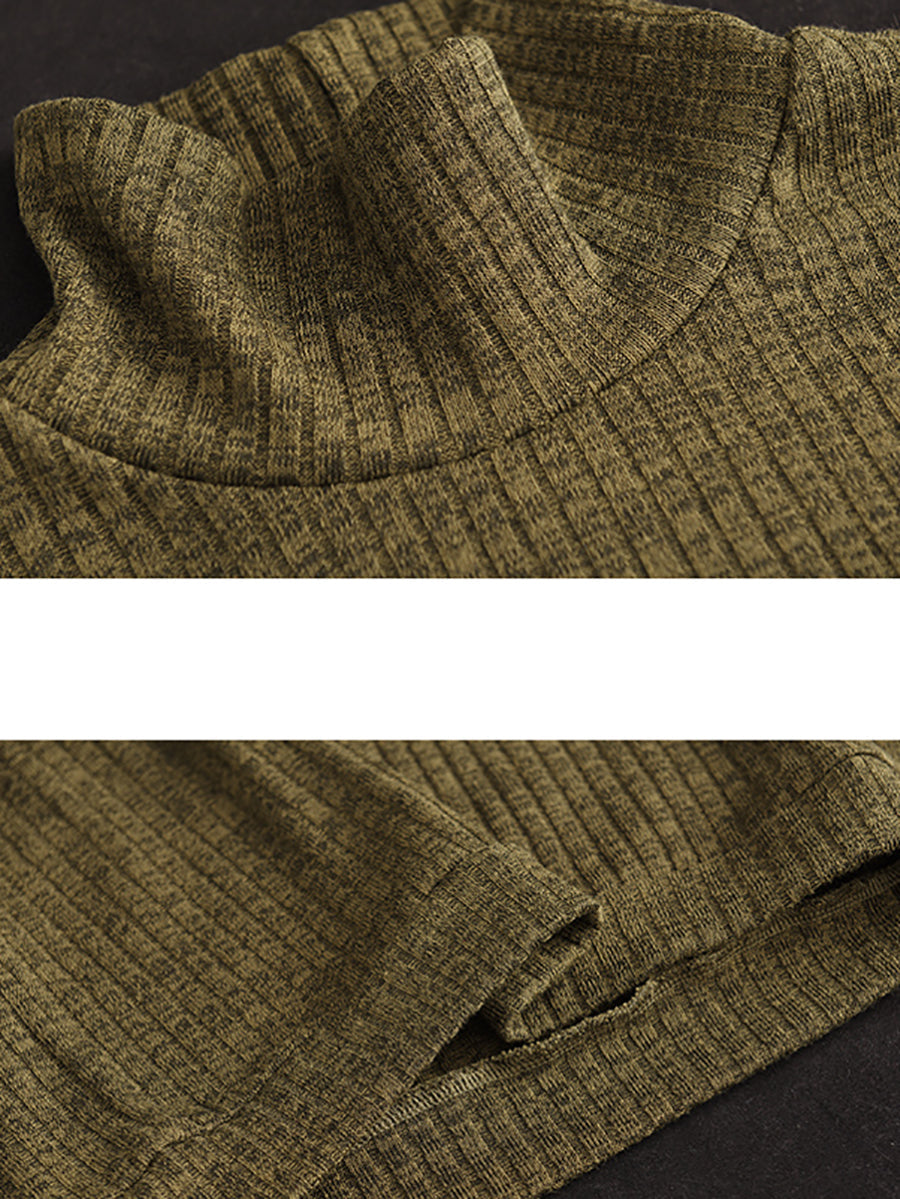 Felpa da donna vintage in lana lavorata a maglia