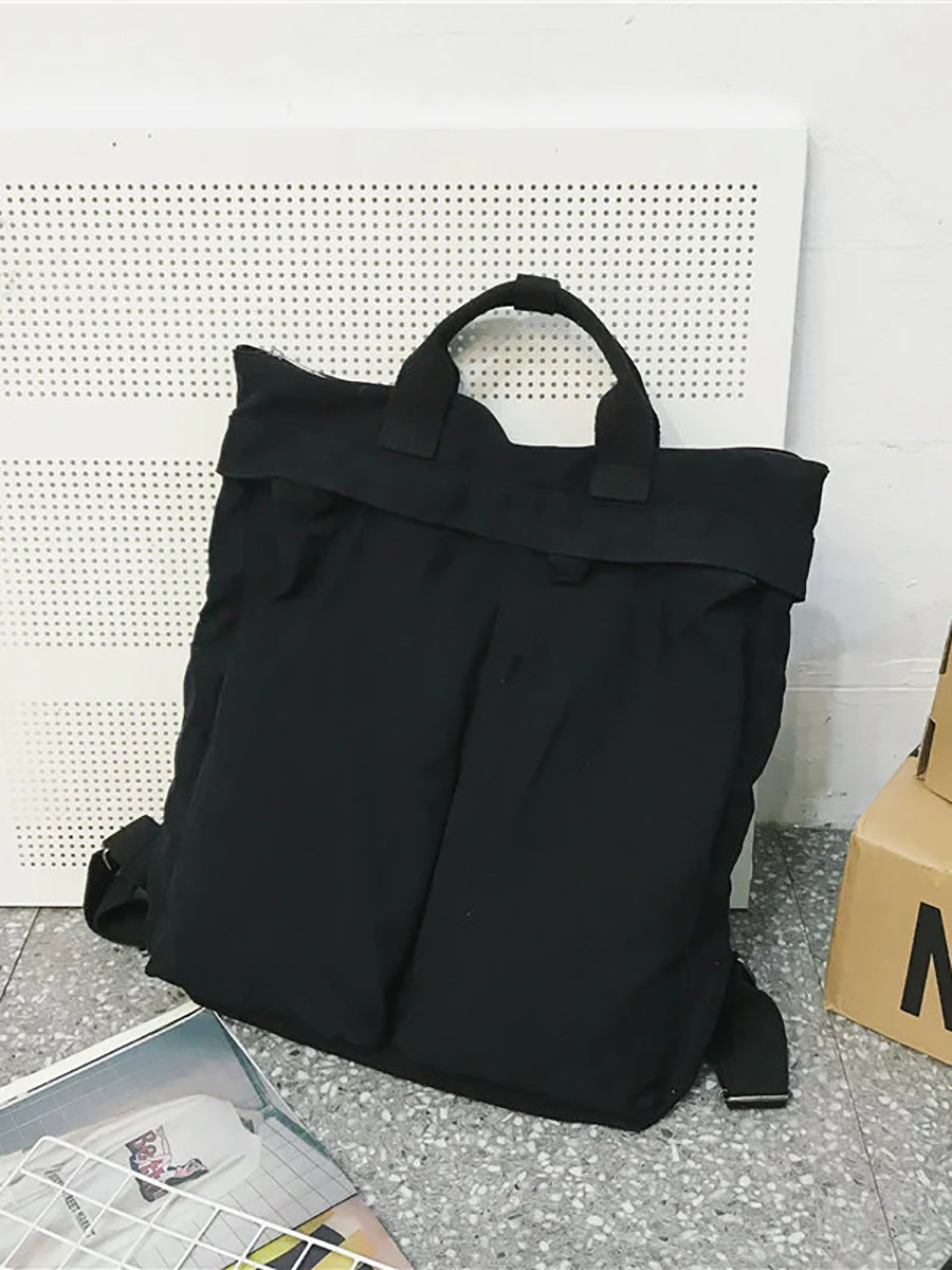 Zaino scolastico unisex tinta unita