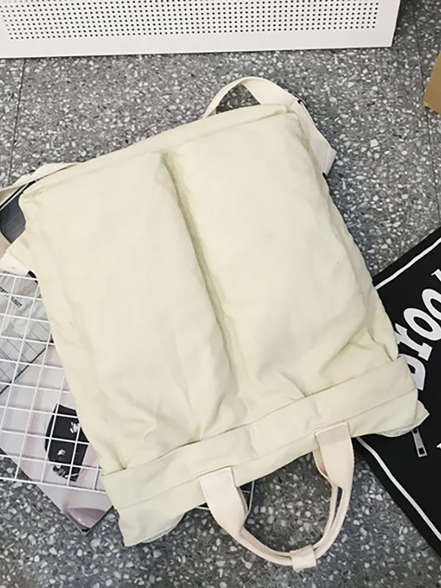 Zaino scolastico unisex tinta unita