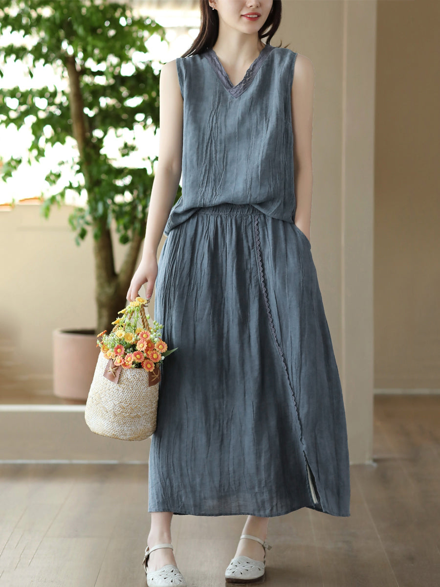 Abiti vintage da donna in 100% ramiè