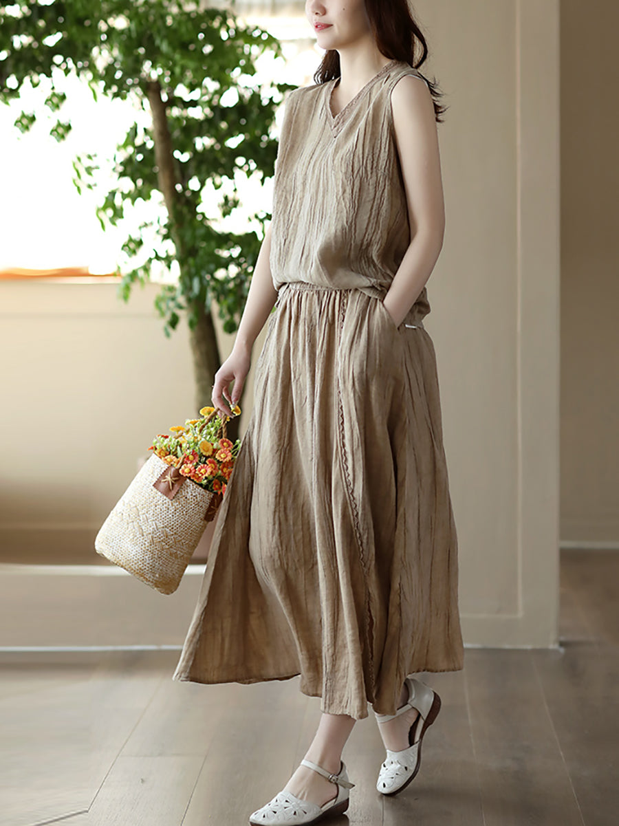 Abiti vintage da donna in 100% ramiè