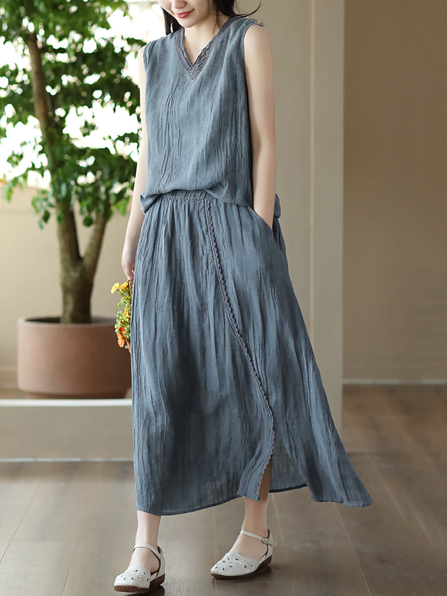 Abiti vintage da donna in 100% ramiè