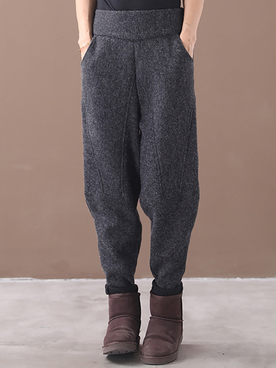 Pantaloni termici ispessiti casual primaverili