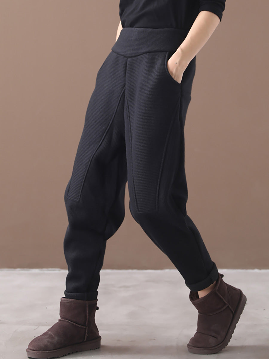 Pantaloni termici ispessiti casual primaverili