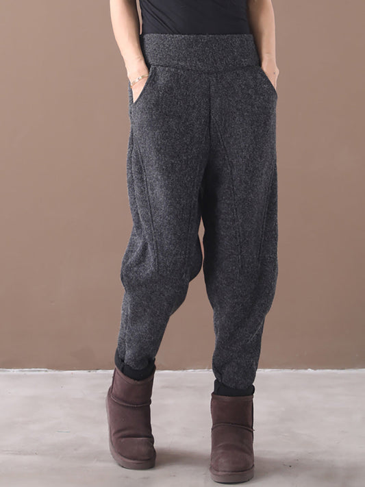 Pantaloni termici ispessiti casual primaverili