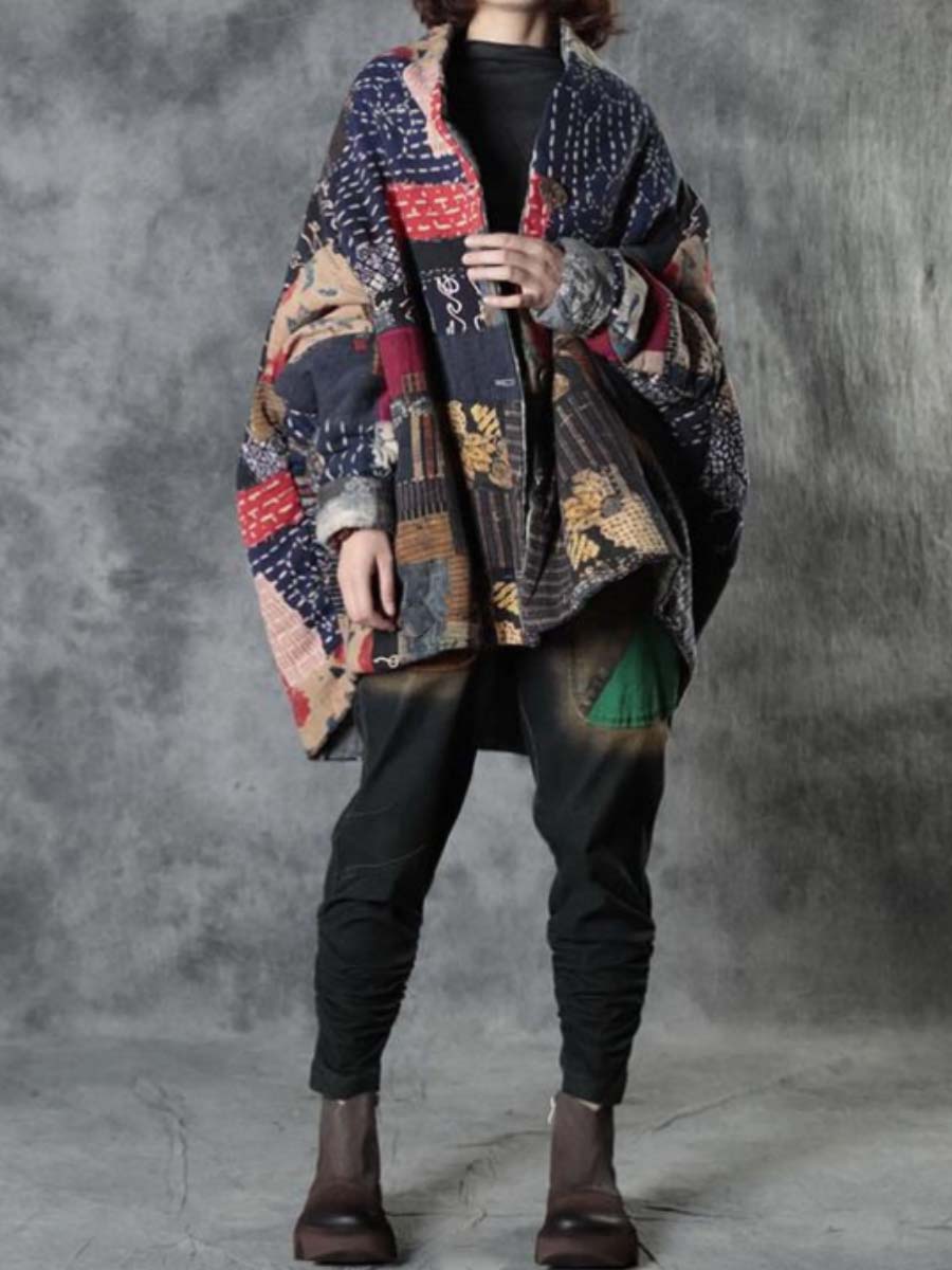 Cappotto monopetto caldo da donna con tasca