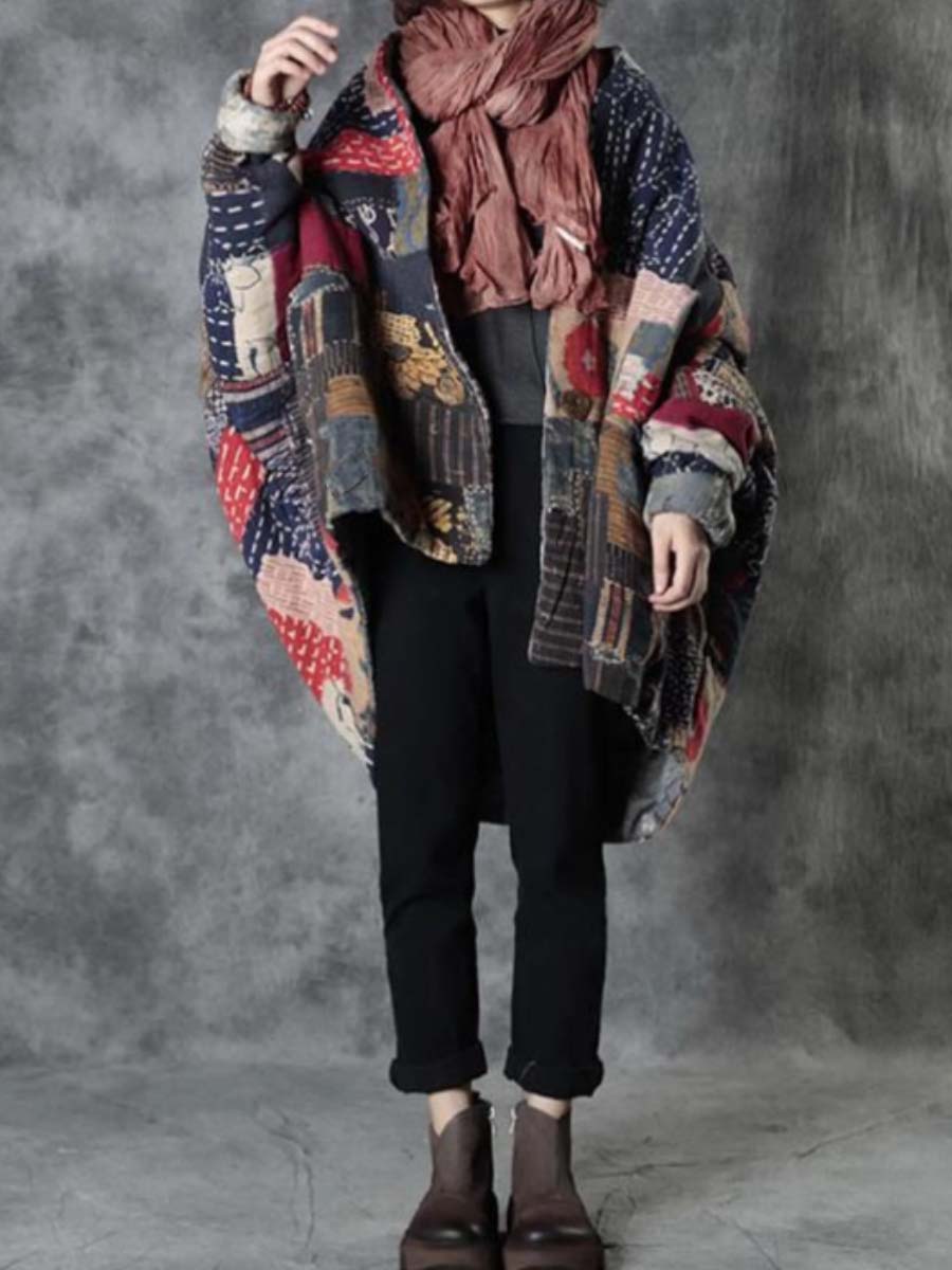 Cappotto monopetto caldo da donna con tasca