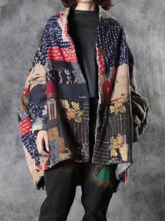 Cappotto monopetto caldo da donna con tasca