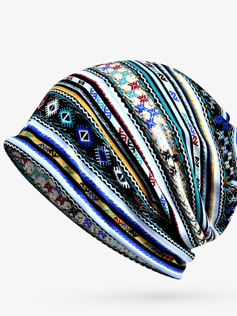 Cappello da donna sottile con stampe floreali per adulti primaverili