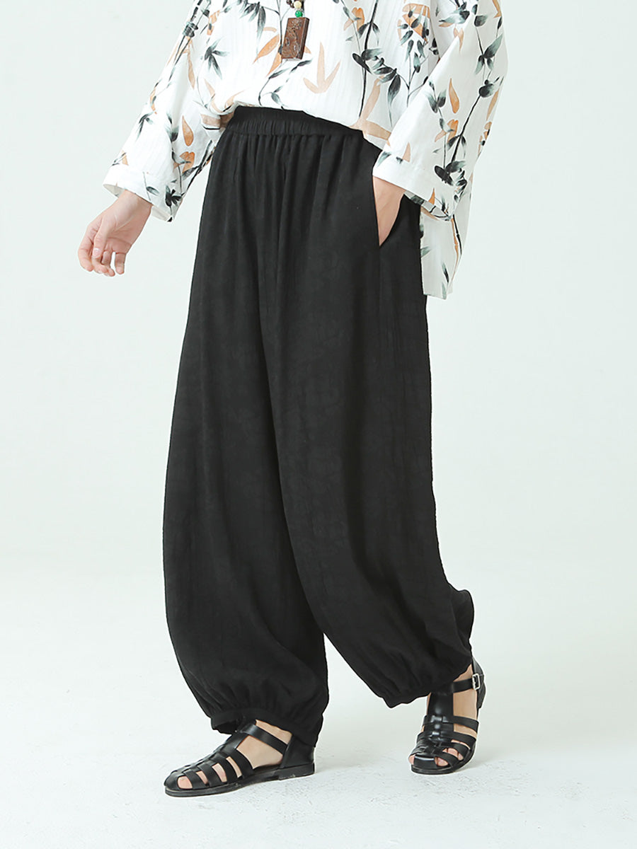 Pantalon lanterne ample de printemps pour femmes