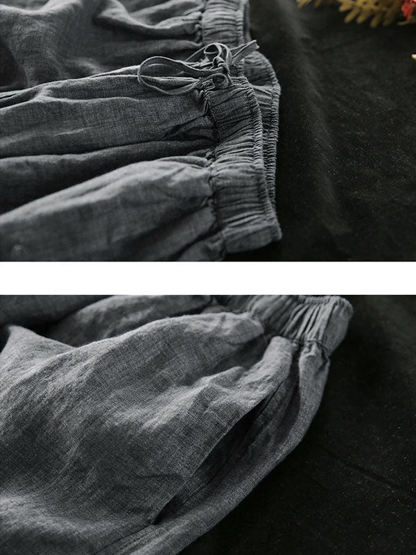 Pantalon large décontracté pour femme à jambes larges