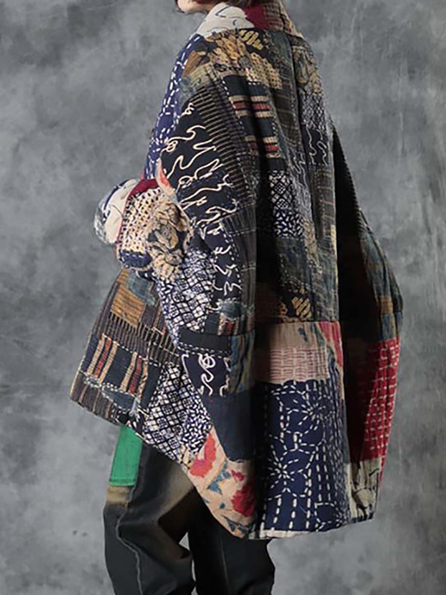 Cappotto monopetto caldo da donna con tasca