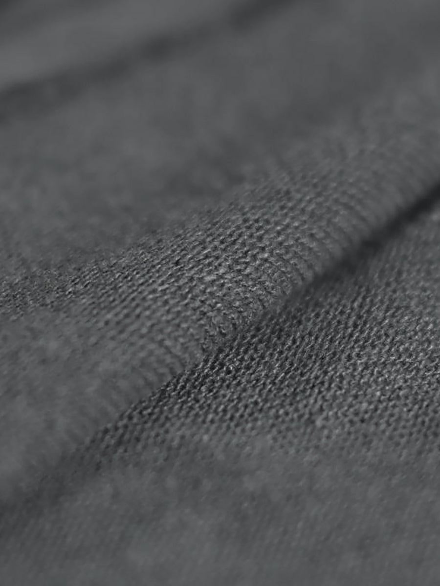 Felpa a collo alto a righe casual da donna